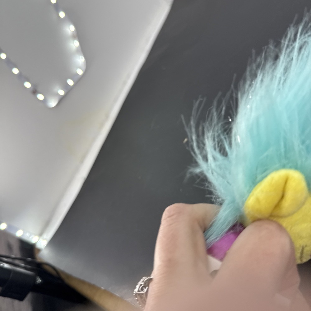 DreamWorks Trolls Smidge Plush Doll Toy Factory 2019 NEW With Tags NWT Blue Hair - Picture 5 of 5